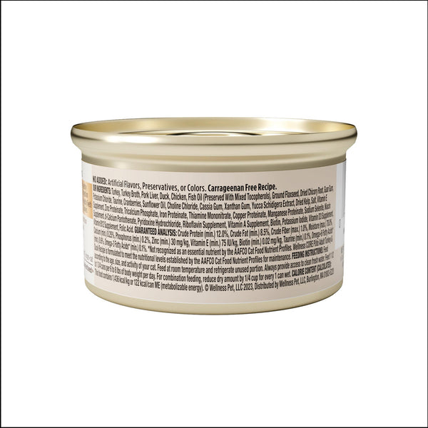 Wellness CORE Pate Turkey & Duck Natural Grain-Free Adult Wet Cat Food Can