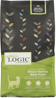 Nature's Logic Feline Turkey Meal Feast Dry Cat Food
