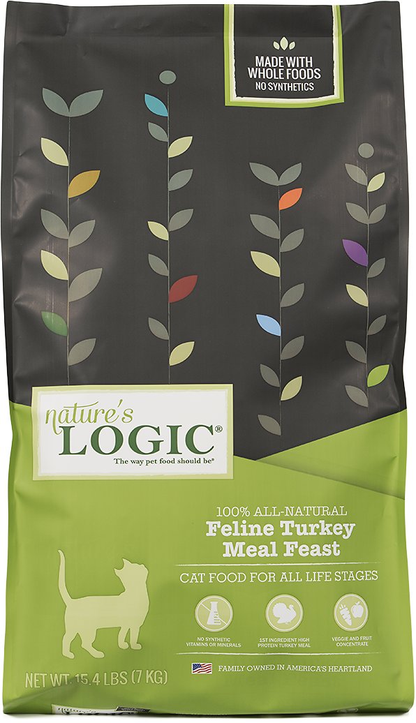 Nature's Logic Feline Turkey Meal Feast Dry Cat Food