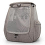 Travel Cat Sac à dos convertible pour chat The Navigator, gris chiné