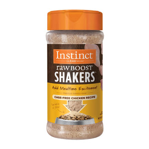 Instinct Raw Boost Shakers Chicken Freeze-Dried Raw Dog Food Topper