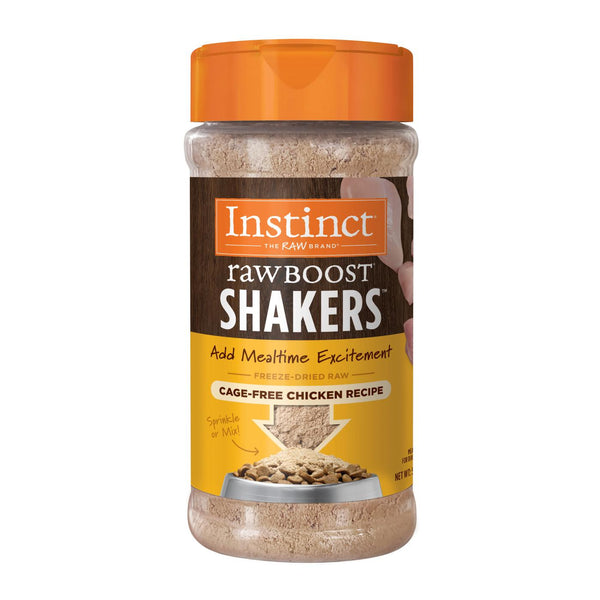 Instinct Raw Boost Shakers Chicken Freeze-Dried Raw Dog Food Topper