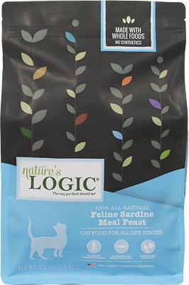 Nature's Logic Feline Sardine Meal Feast Dry Cat Food