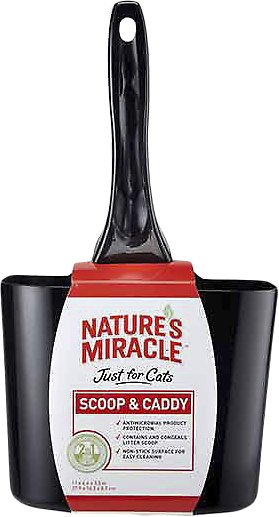 Nature's Miracle Pelle et Récipient à litière Just For Cats