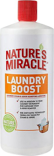 Nature's Miracle Booster de lessive pour taches et odeurs, bouteille de 32 oz