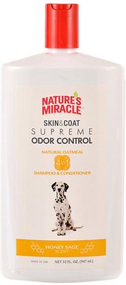 Nature's Miracle Dog Supreme Odor Control Oatmeal Dog Shampoo & Conditioner