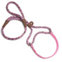 Mendota Pet Large Martingale Slip Walker Dog Collar & Leash, Pink Camo