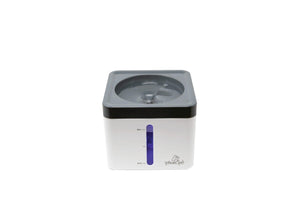 Pioneer Pet Plastic Vortex Fountain for Pets, White, Mini