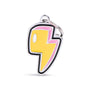 MyFamily Charms Lightning Pet ID Tag, Medium