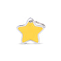 MyFamily Charms Star Pet ID Tag, Yellow