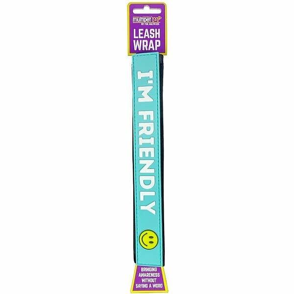 Multipet Dog Leash Wrap, I'm Friendly
