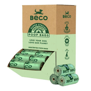 Beco Uncented Single Roll Dog Poop Bags