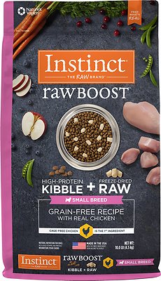 Instinct Raw Boost Small Breed Grain-Free Recipe with Real Chicken Dry Dog Food