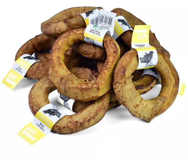 SuperCan Friandises pour chiens en anneau au collagène