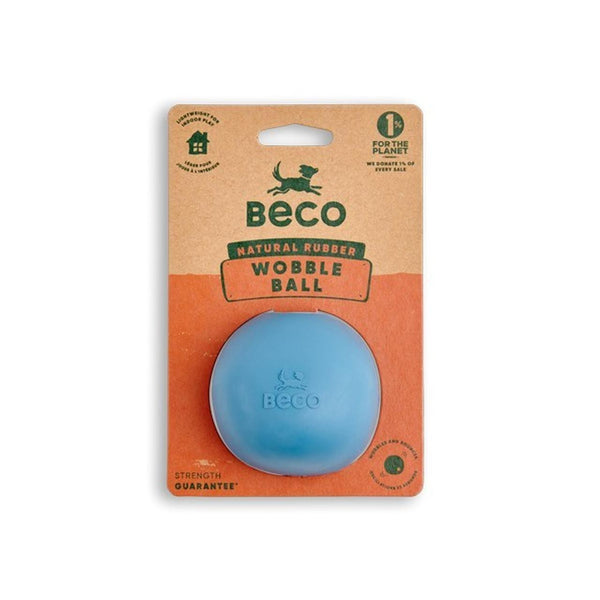 Beco Jouet balle oscillante pour chien, bleu