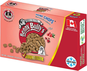 Benny Bully's Smart Pack Mini Chops Beef Liver & Cranberry Cat Treats