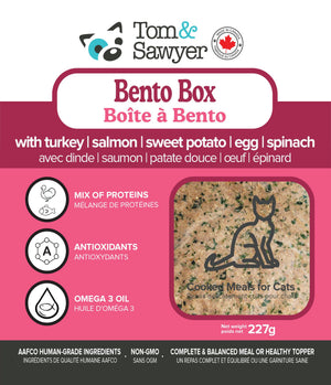 Tom&Sawyer Bento Box Frozen Cat Food