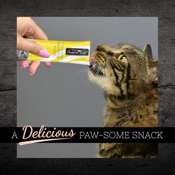 Fussie Cat Tuna with Anchovies Puree Cat Treats
