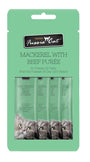 Fussie Cat Mackerel with Beef Puree Cat Treats