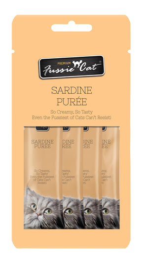 Fussie Cat Sardine Puree Cat Treats