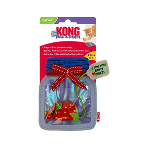 KONG Pull-A-Partz Jamz Jouet pour chat, assorti