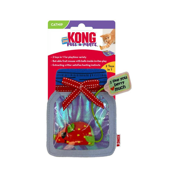 KONG Pull-A-Partz Jamz Jouet pour chat, assorti