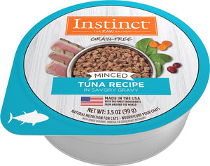 Instinct Grain-Free Minced Recipe with Real Tuna Wet Cat Food Cups