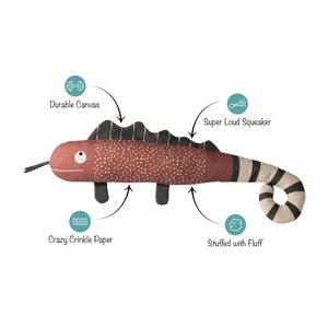 PetShop By Fringe Studio One In A Chameleon Dog Toy