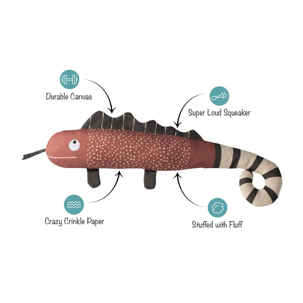 PetShop By Fringe Studio One In A Chameleon Dog Toy