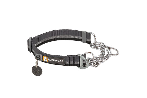 Ruffwear Chain Reaction Martingale Dog Collar, Basalt Gray