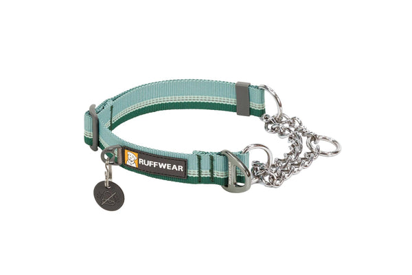 Ruffwear Collier martingale Chain Reaction pour chien, Vert River Rock