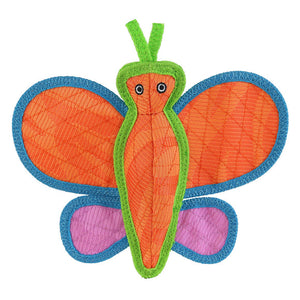 DuraForce Brisbee the Butterfly Dog Toy, Orange
