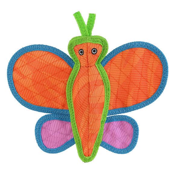 DuraForce Brisbee the Butterfly Dog Toy, Orange