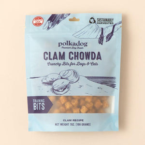 Polkadog Clam Chowda Croquettes croustillantes pour chiens et chats