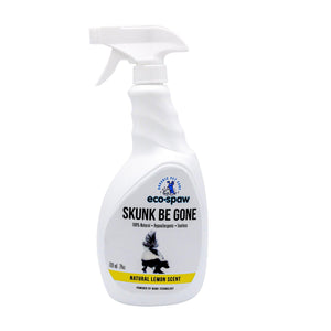 EcoSpaw Natural Lemon Scent Skunk Be Gone Odor Eliminator Spray for Pets