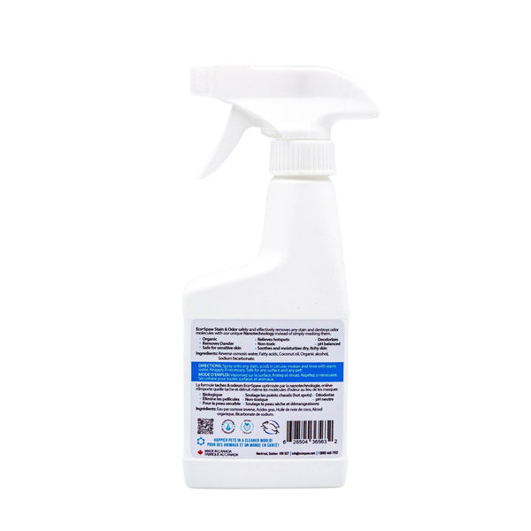 EcoSpaw Spray Détachant & Éliminateur d'Odeurs Sans Parfum pour Chiens