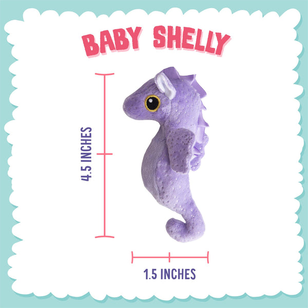 Snugarooz Jouet pour chien Baby Shelly l'hippocampe