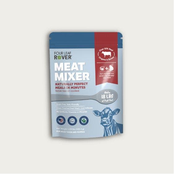 Four Leaf Rover Meat Mixer Dehydrated Dog Food