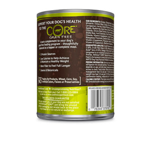 Wellness CORE Pate Grain-Free Weight Management Formula Wet Dog Food Can