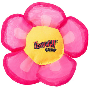 Yeowww! Jouet à l'herbe à chat Daisy's Flower Top, Rose
