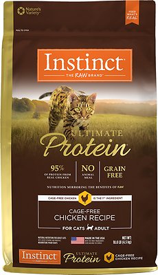 Instinct Ultimate Protein Grain-Free Cage-Free Chicken Recipe Dry Cat Food