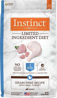 Instinct Limited Ingredient Diet Grain-Free Recipe with Real Turkey Dry Dog Food