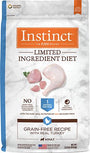 Instinct Recette Sans Céréales à Ingrédients Limités avec Dinde Réelle Croquettes pour chien