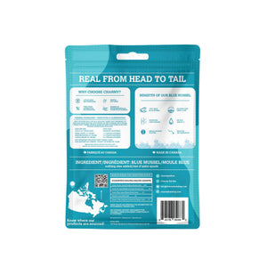 Charmy Moule bleue séchée à l'air friandises pour chiens et chats