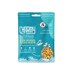 Charmy Moule bleue séchée à l'air friandises pour chiens et chats