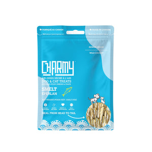 Charmy Smelt séché à l'air friandises pour chiens et chats
