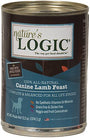Nature's Logic Canine Festin d'Agneau Sans céréales Nourriture humide en conserve pour chiens
