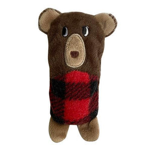 foufouBRANDS Boris the Grizzly Bear Dog Toy