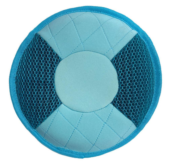 foufouBRANDS fouFIT Disque volant en maille - bleu, pour chiens