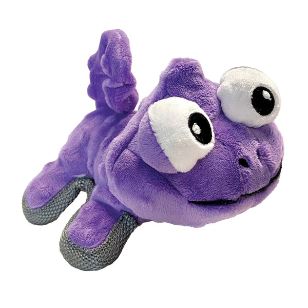 foufouBRANDS fouFIT Jouets robustes Mini Tuffs - Caméléon, jouet pour chien